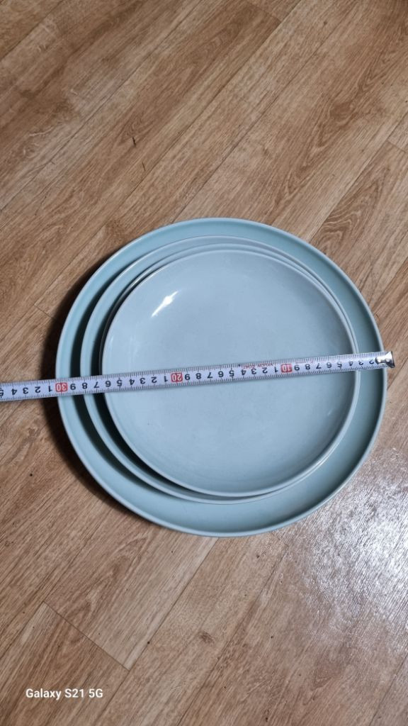 도예가송파선생대.중형접시.4피스--1