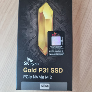 SK 하이닉스 Gold P31 M.2 SSD 500gb