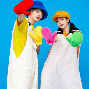 캔디의상 대여 (노랑,파랑) 졸업사진 컨셉