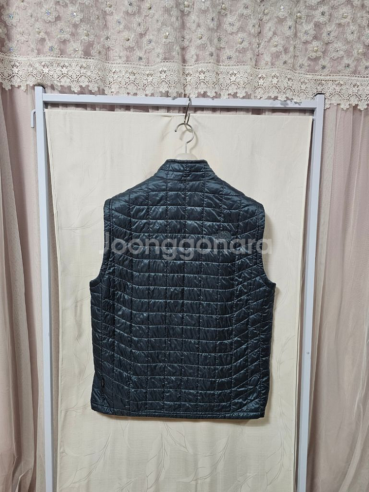노스페이스누빔패딩조끼(L)--3