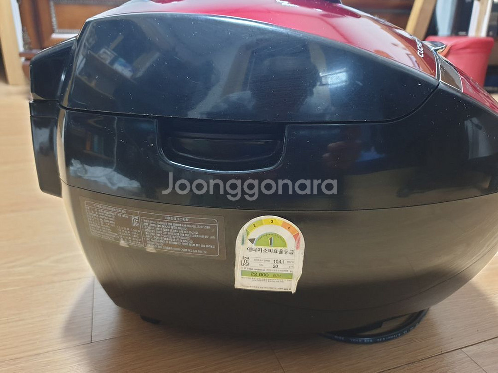 찰진밥 잘되는 쿠첸 압력밥솥--5
