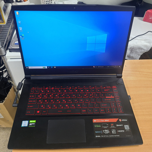 MSI 게임용 노트북 I7 9750