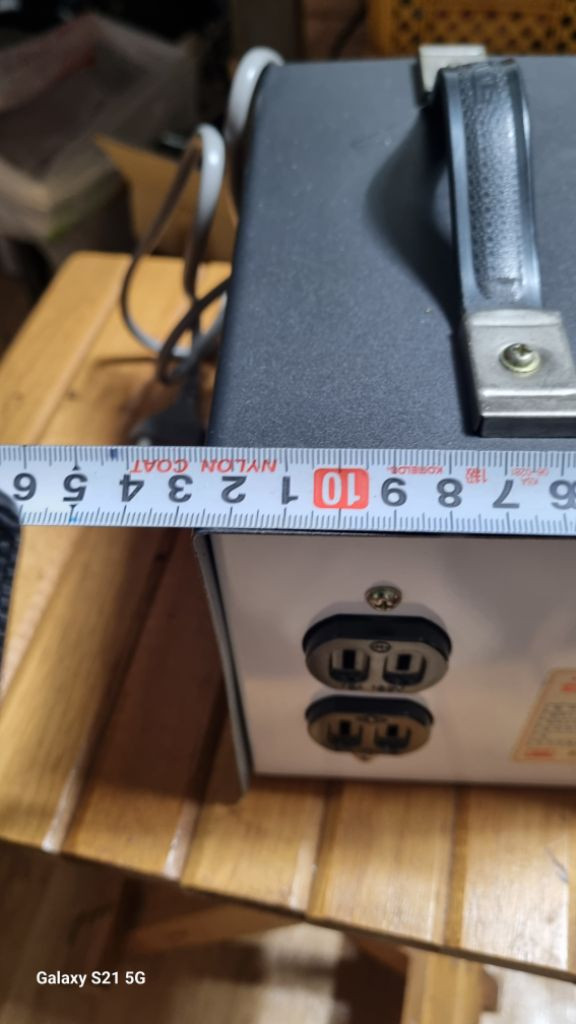 가정용변압기(도란스)새것--5