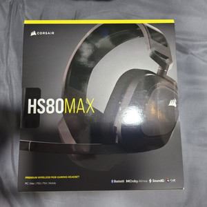 커세어 게이밍 해드셋 팝니다 HS800MAX