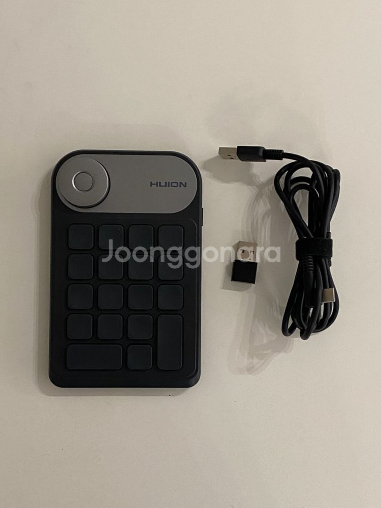 한손 키보드, 휴이온 미니 키다이얼 Huion KD10--0