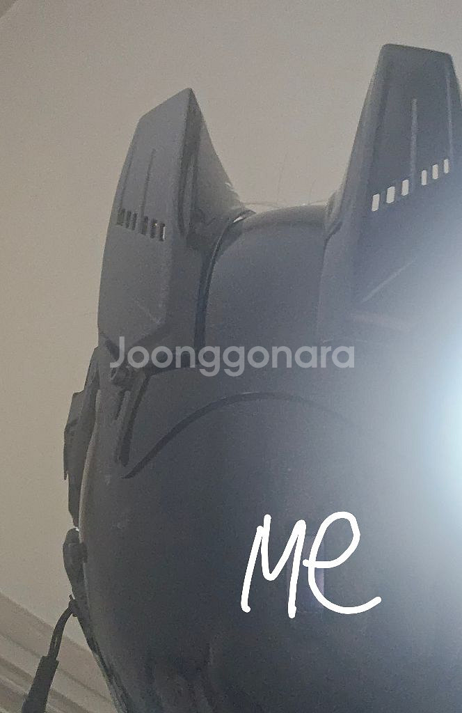사이버펑크 코스프레 헬멧 팝니다--4