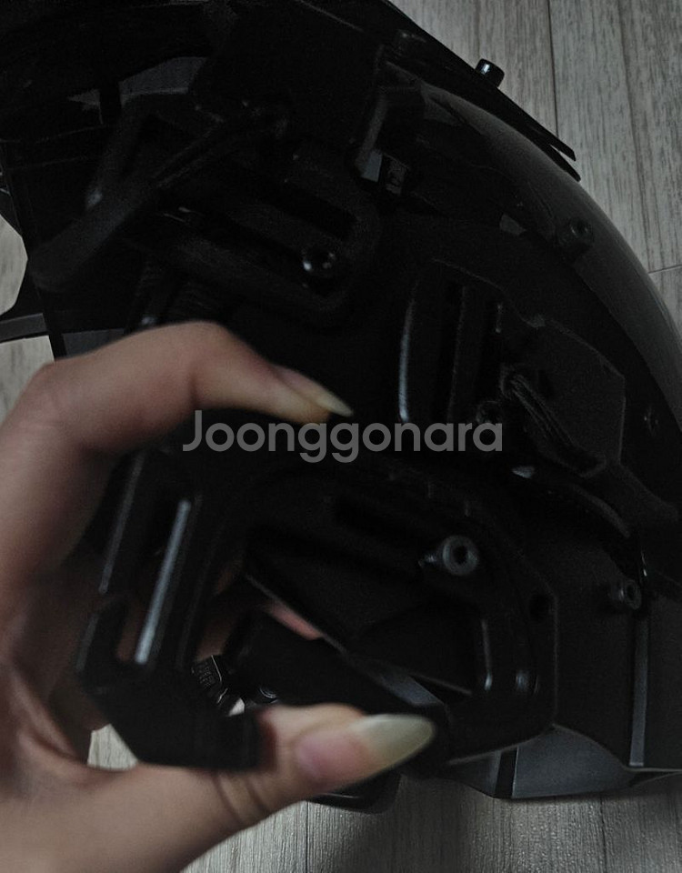 사이버펑크 코스프레 헬멧 팝니다--3