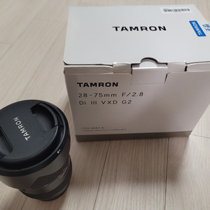 탐론 28-75 f2.8 g2 겐코mcuv필터 포함