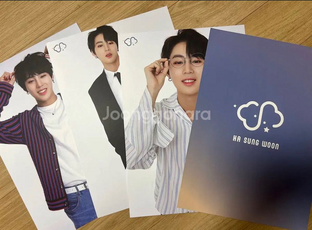 워너원 하성운 공식 굿즈 엽서 액자/포스터--1
