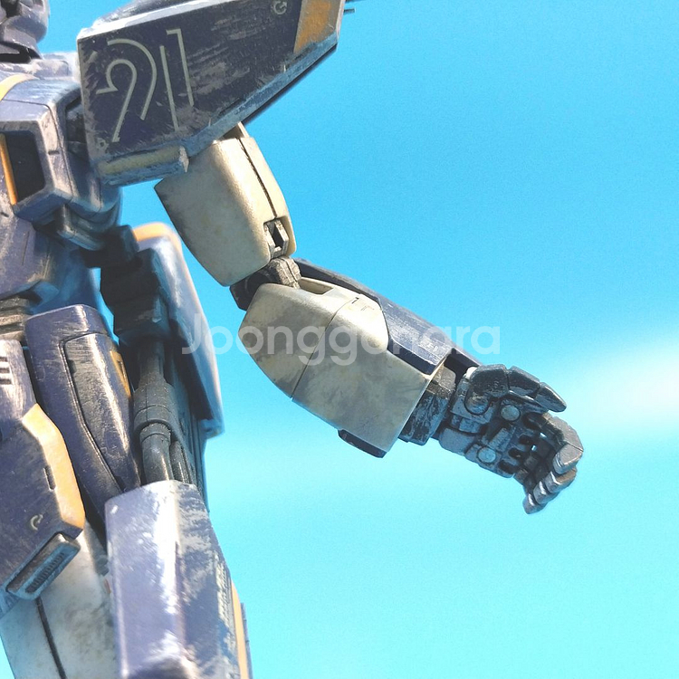 MG 건담 F91 포뮬러 해리슨마딘 전용기 웨더링--4