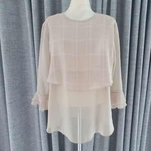 *(상태좋음) 롱 블라우스 55반~66