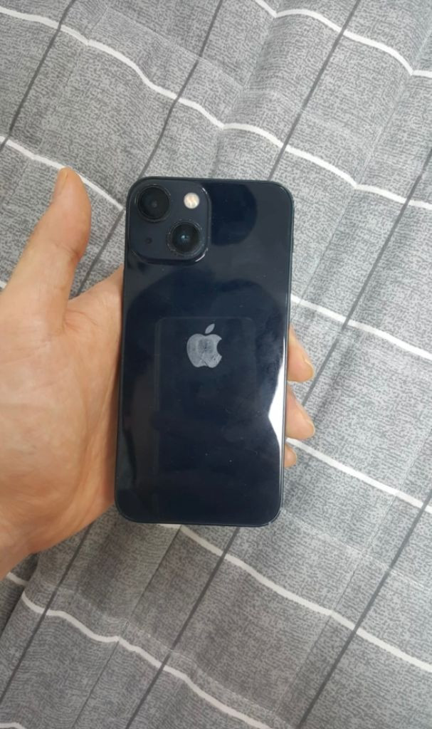아이폰 13 미니 배터리 91퍼 128기가 미드나이트--5