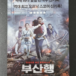 [영화팜플렛] 부산행 (2016) 공유 마동석 정유미