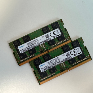 노트북 램 RAM 16GB PC4 2400T 2개