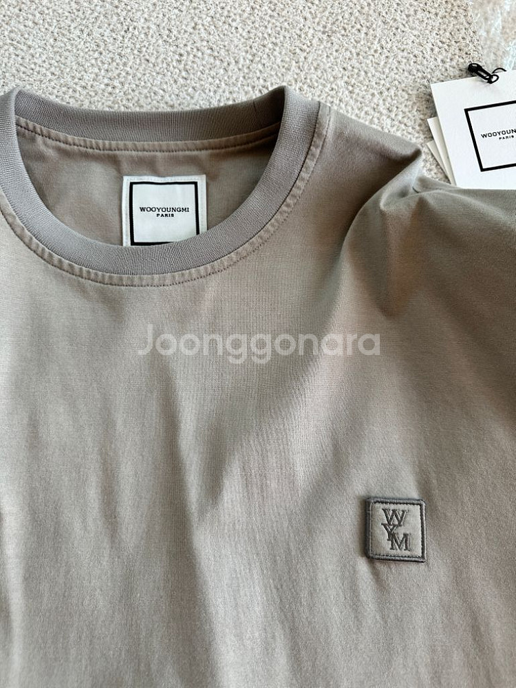 (52) 우영미 깃털 백로고 반팔티셔츠 23ss--2