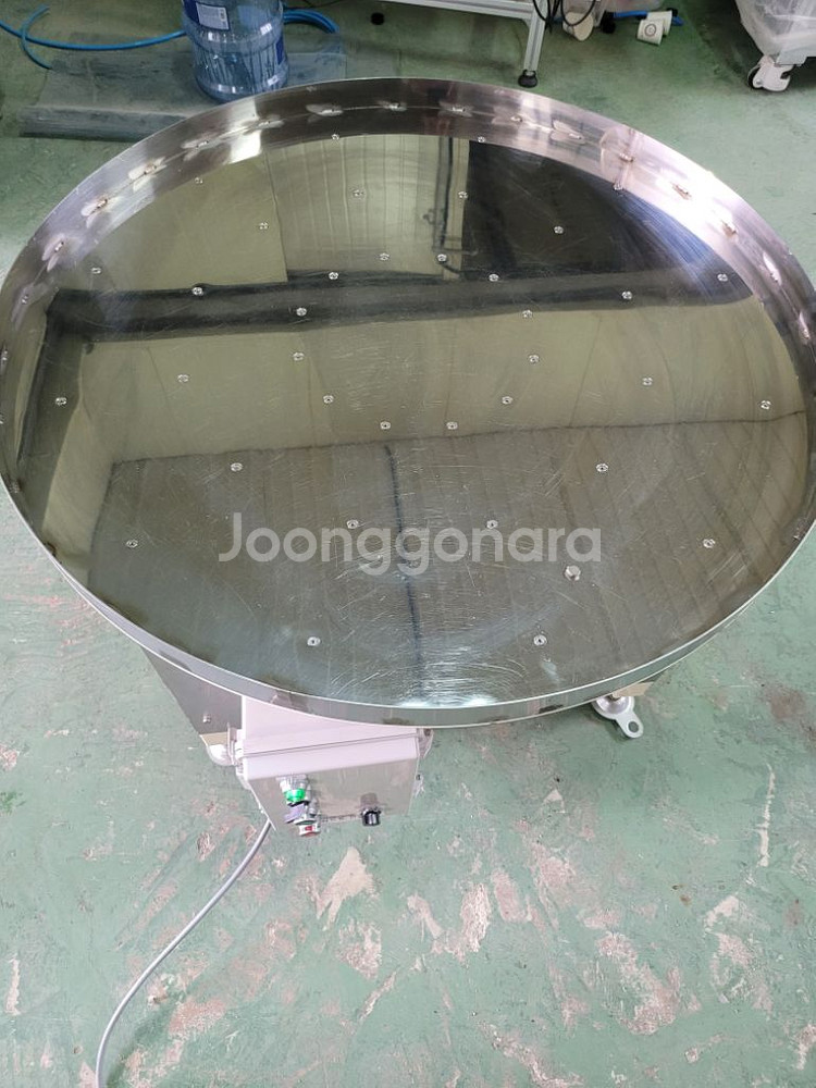 중고 국산 배출 포장용 턴테이블 회전다이--1