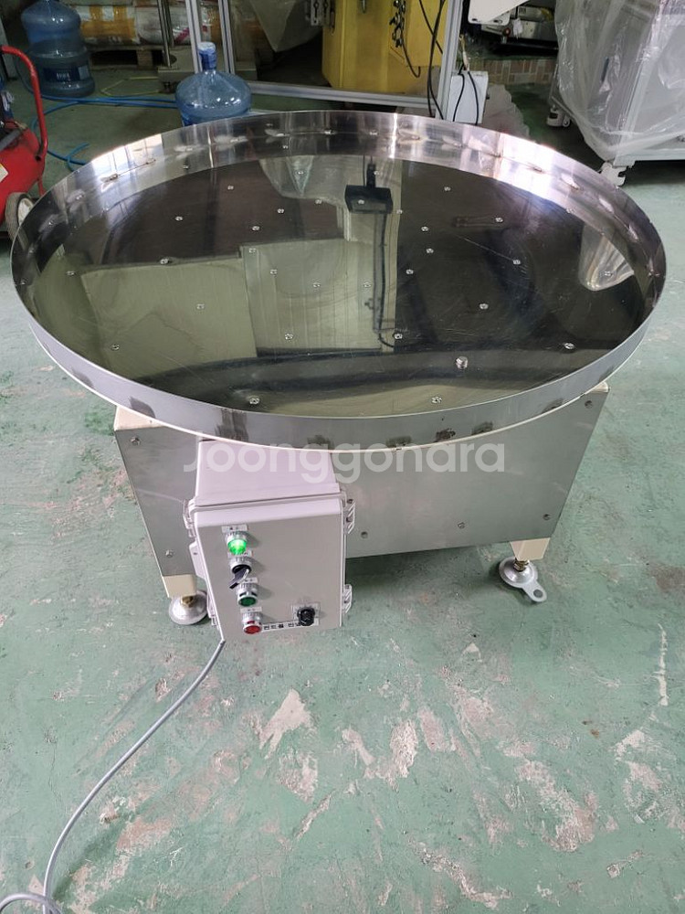중고 국산 배출 포장용 턴테이블 회전다이--0