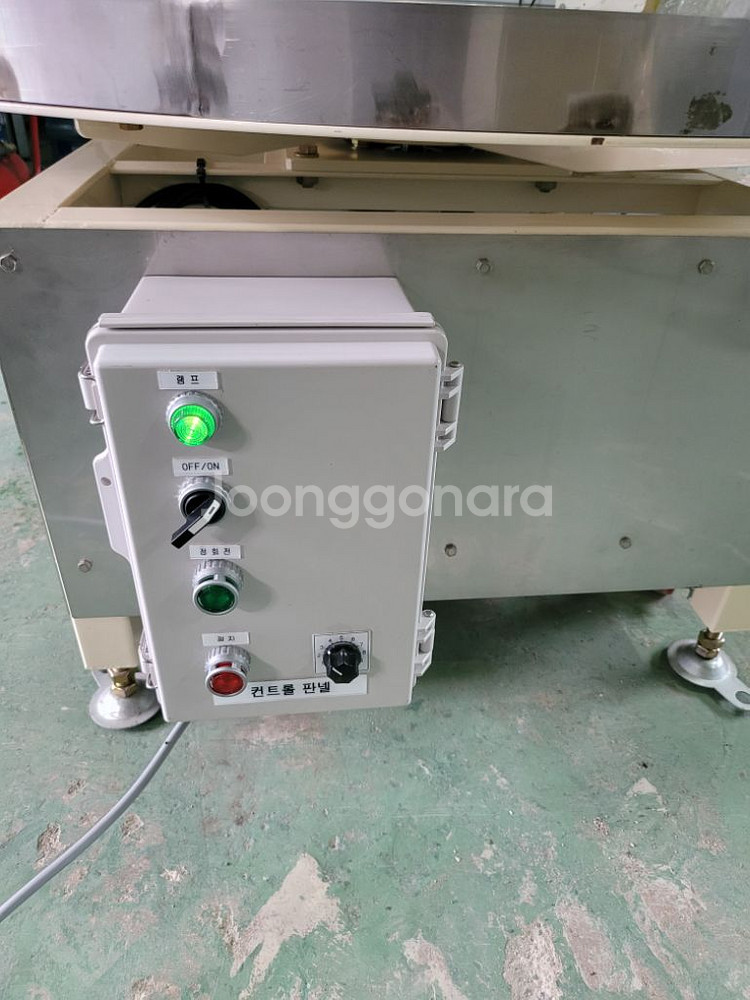 중고 국산 배출 포장용 턴테이블 회전다이--2
