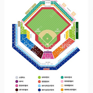 한국시리즈 3차전 1루 내야지정석 4연석