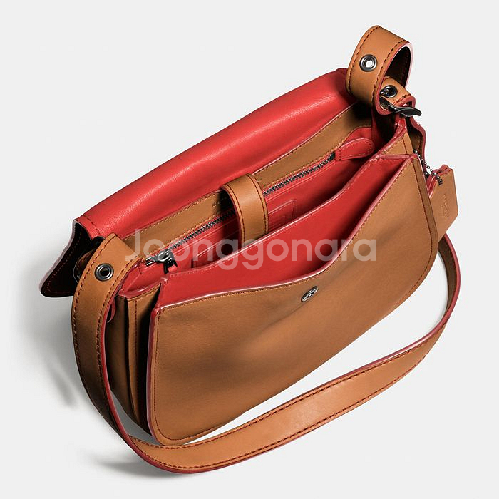 코치 가죽 가방 새들백 크로스백 COACH bag--1