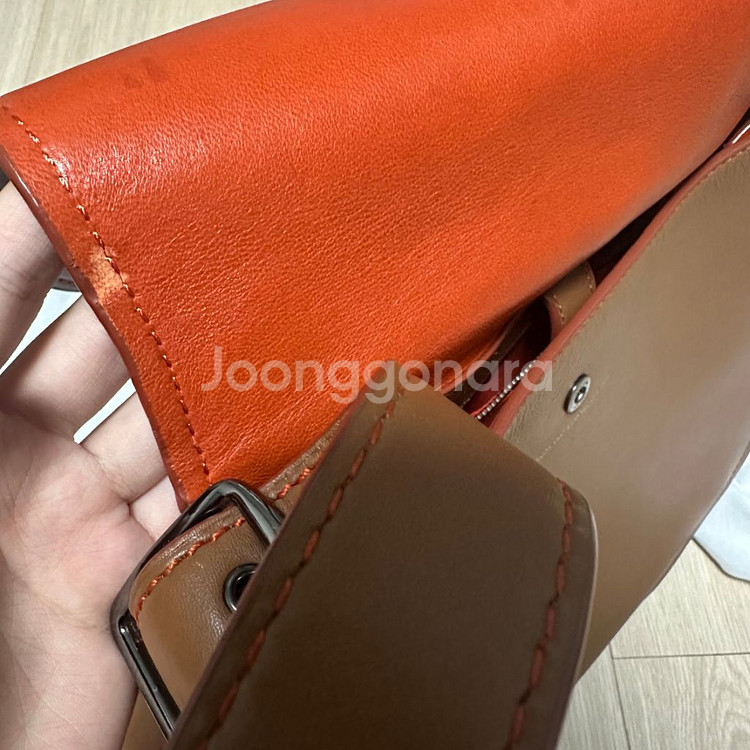 코치 가죽 가방 새들백 크로스백 COACH bag--4