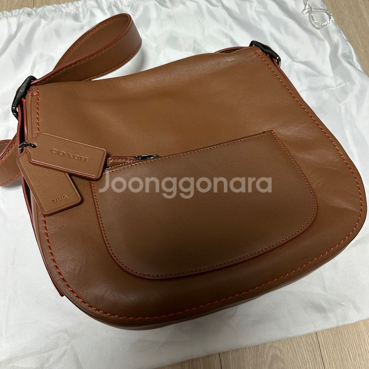 코치 가죽 가방 새들백 크로스백 COACH bag--3