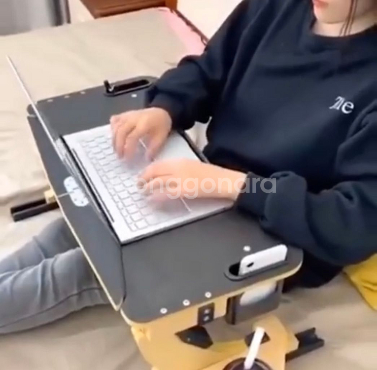 누워서하는 침대 책상--2