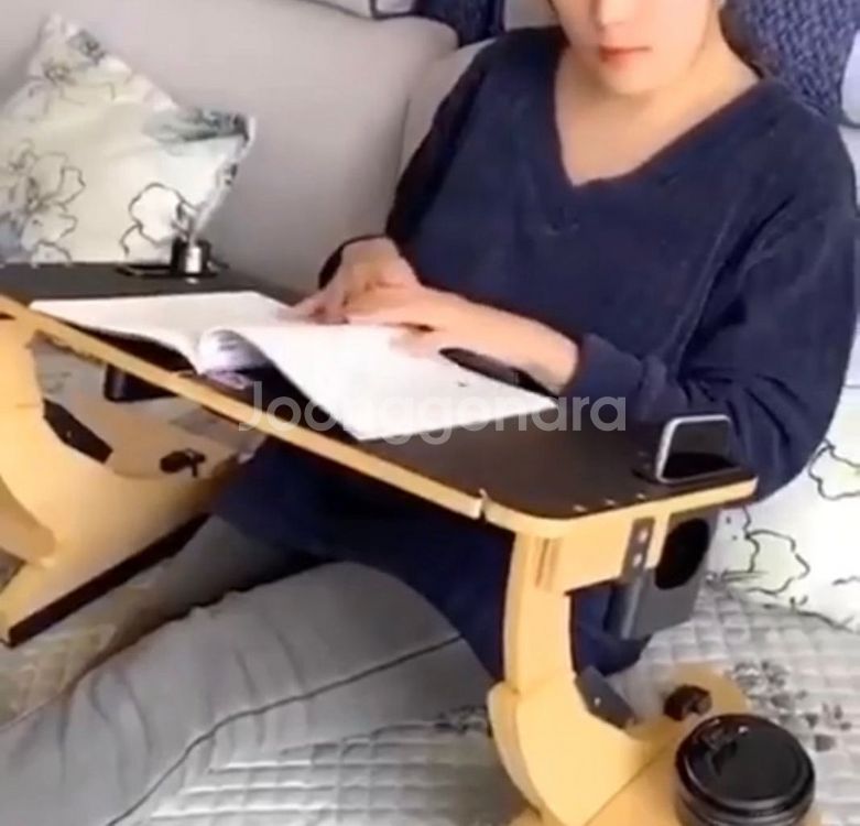 누워서하는 침대 책상--3