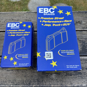 EBC brake pads yellow stuff