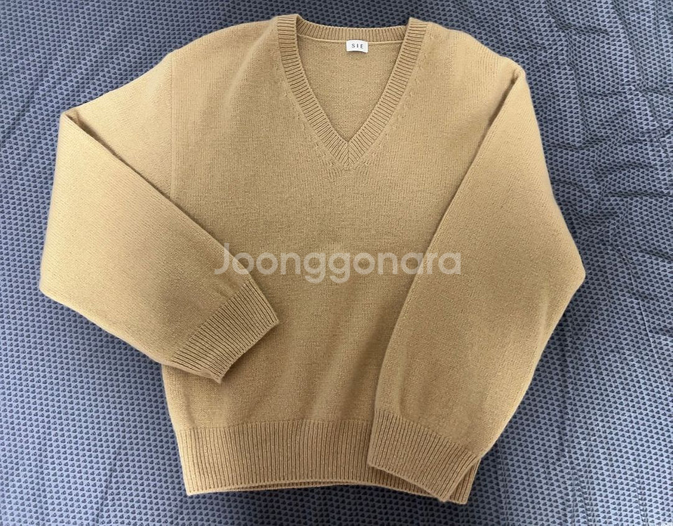 시에 베이루즈 니트 카멜베이지--0