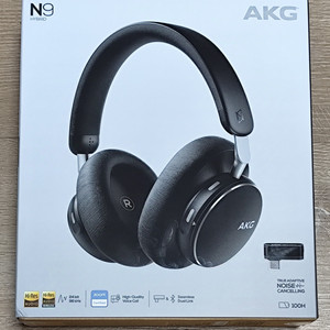 AKG N9 하이브리드 블루투스 헤드폰 (단순개봉)