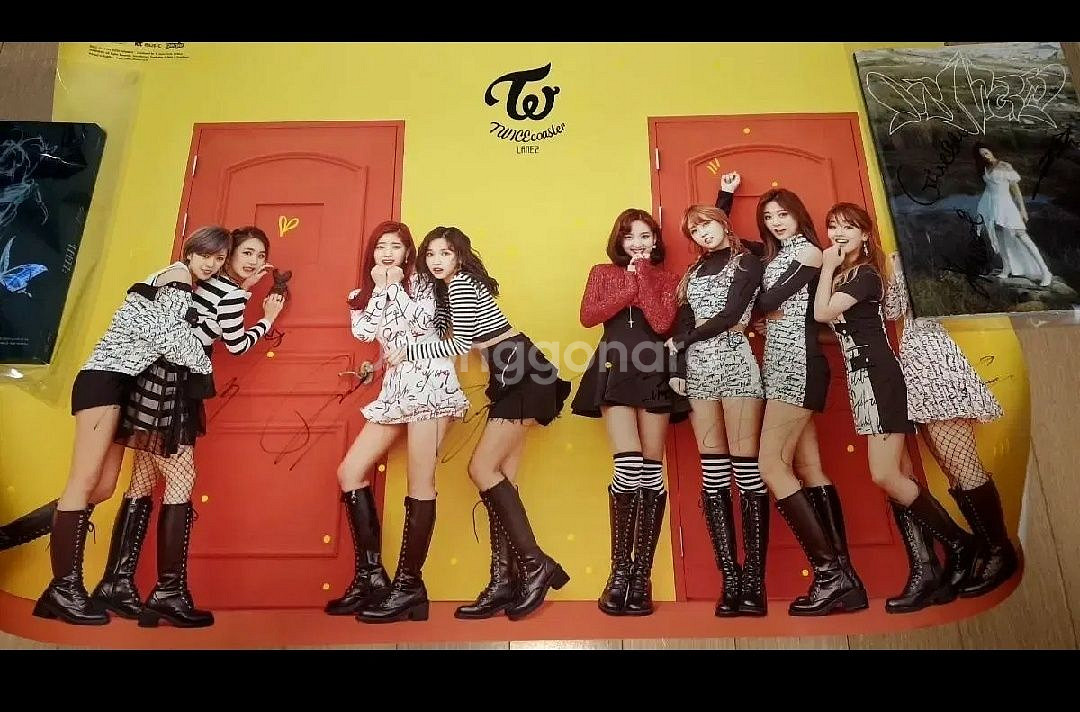트와이스 싸인 사인 포스터--0