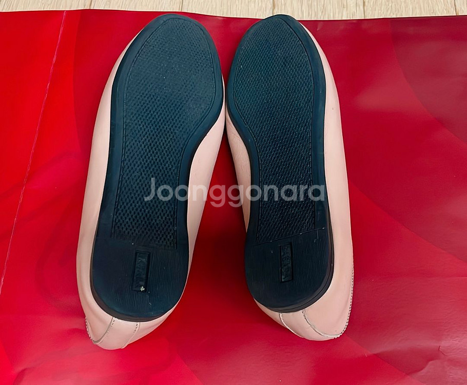 바바라 핑크 플랫 230 판매합니다--3