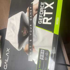 갤럭시 GALAX RTX 3080 그래픽카드