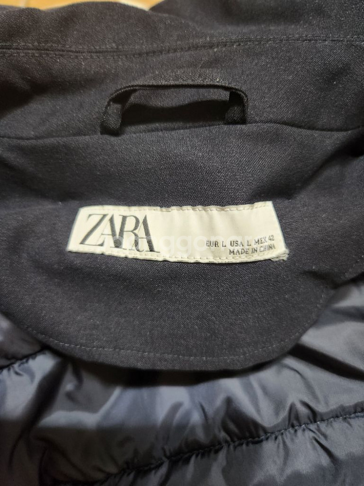 자라(ZARA)간절기 네이비 자켓 코트(105)--1