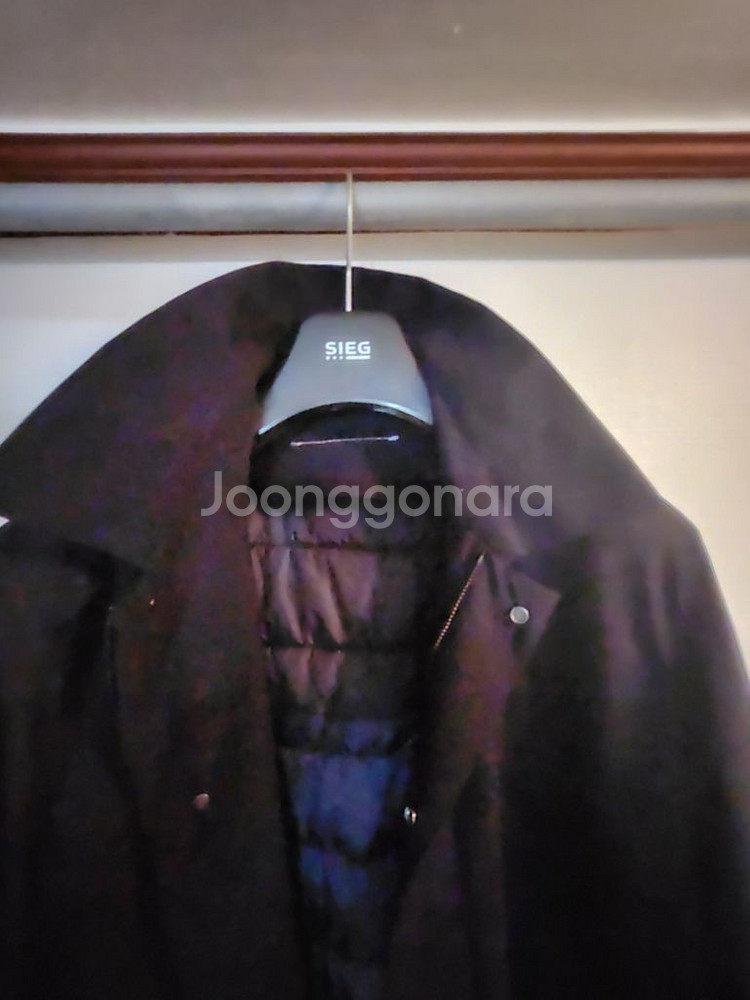 자라(ZARA)간절기 네이비 자켓 코트(105)--5