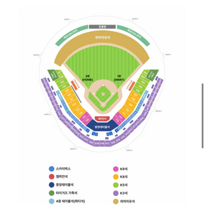 기아 삼성 한국시리즈 코시 KS 1차전 K3구역 1열