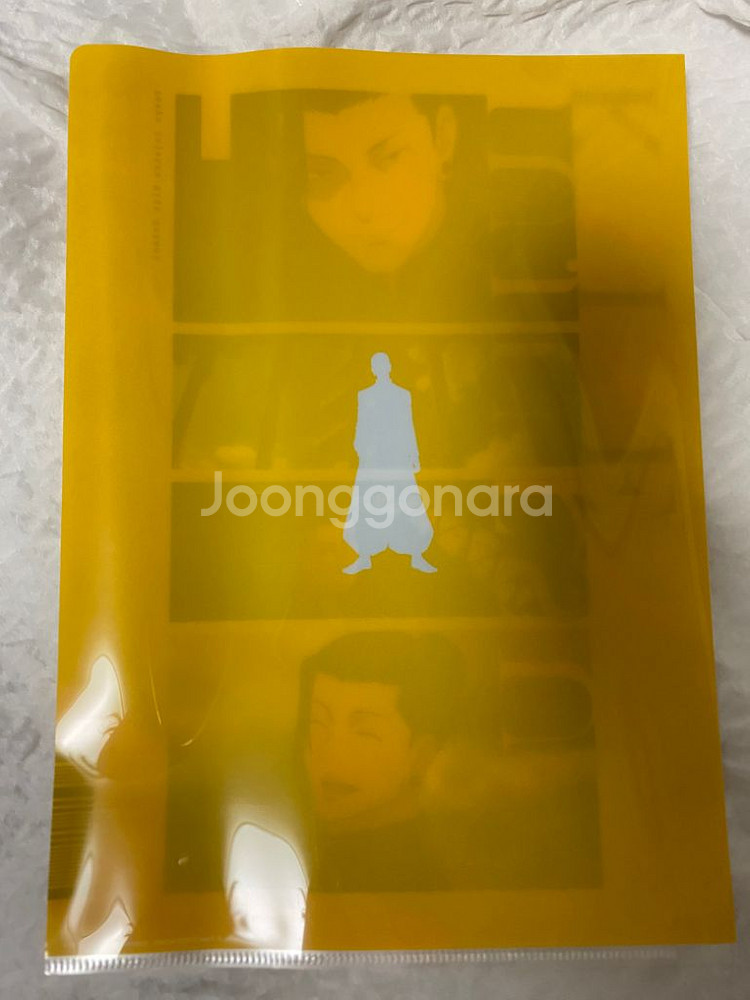 (일괄가격) 주술회전 게토 스구루 L홀더 클리어파일--4