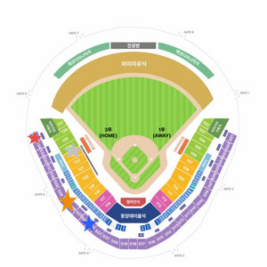 [한국시리즈 1차전 , 3루] 기아 vs 삼성 단석 및