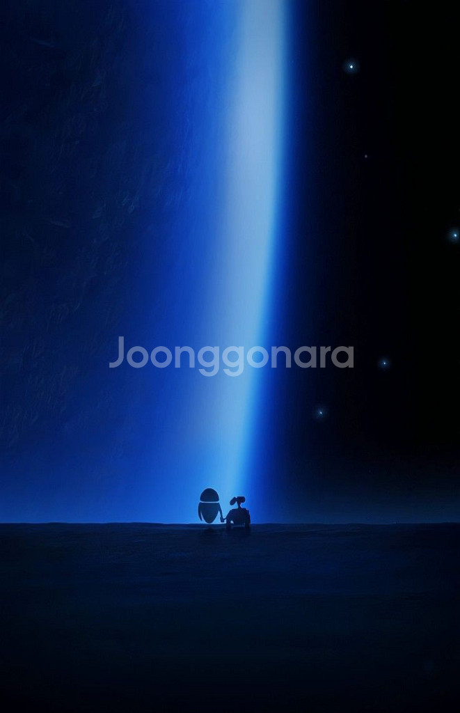 Pixar WALL-E 영화 월-e 절판 희귀 아트북--2