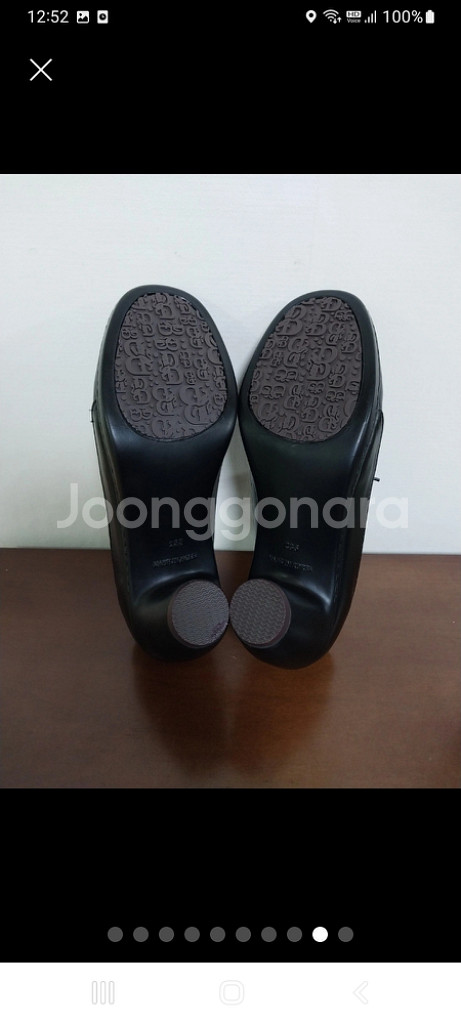 여성 NS쇼핑몰 쁘리마스샤샤 소가죽 블랙 구두 (235--8