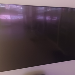 직구75인치 LG TV 브라켓 포함 (액정파손)