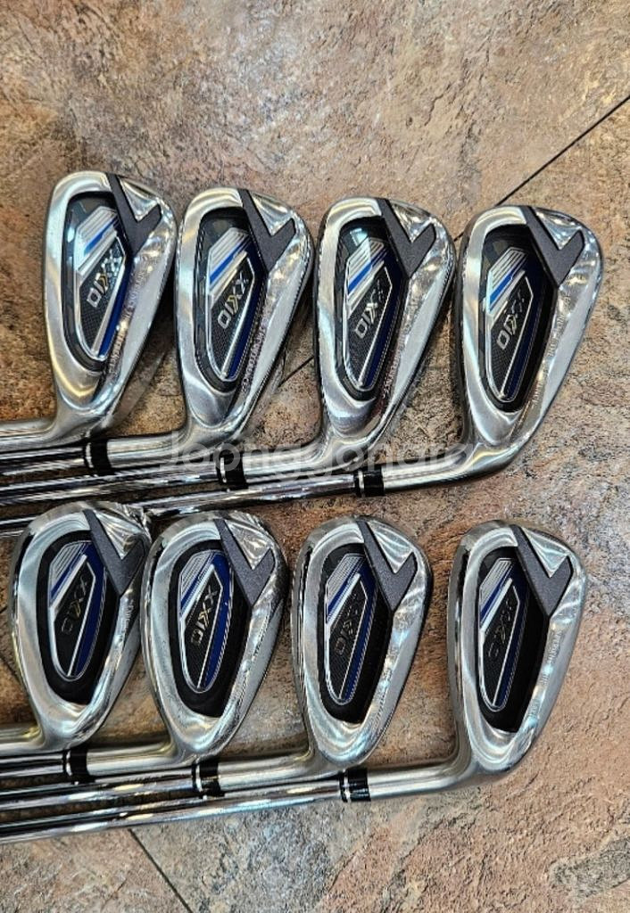 젝시오 12 아이언 8개(5-P, G,S) 경량스틸 R--0