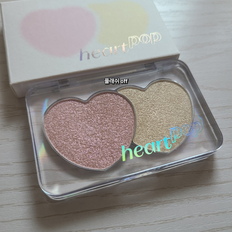 에뛰드 하트팝듀오 블러셔 엔비플래쉬(하이라이터)--1