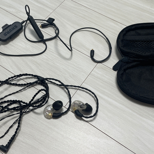 슈어 SHURE SE215 + 블루투스 수신기