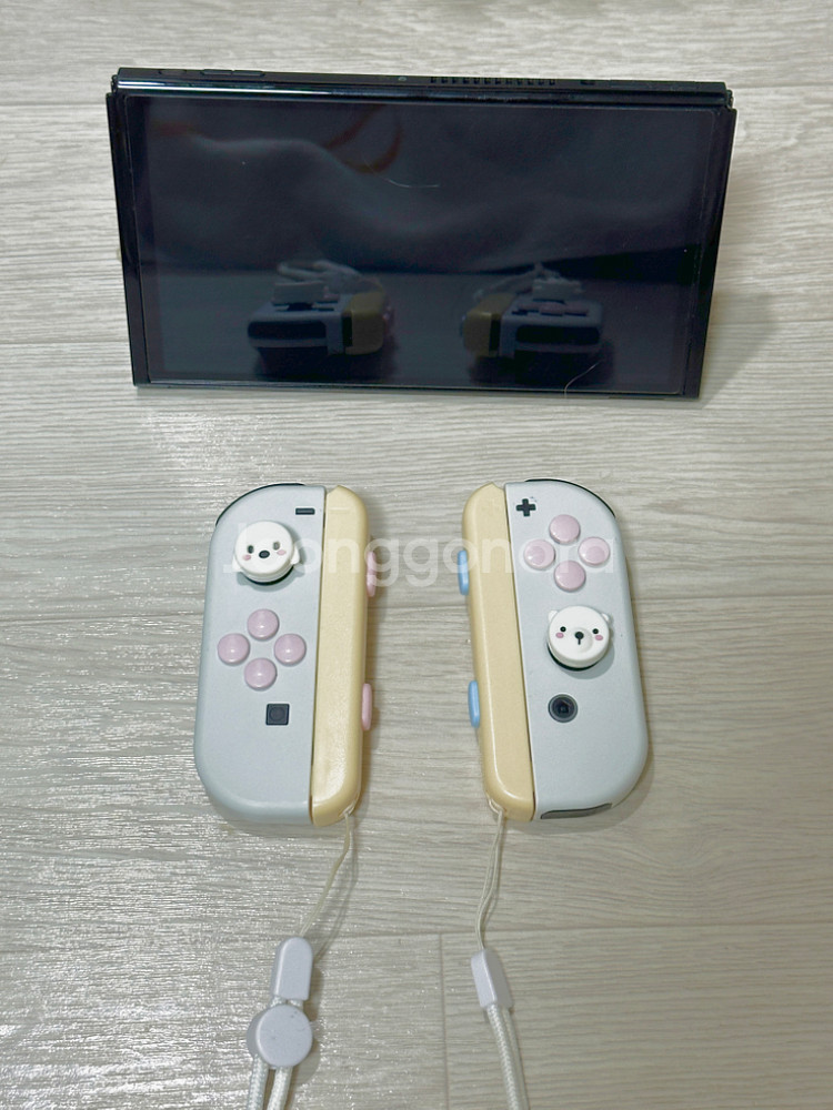 닌텐도 OLED화이트 게임3개포함 풀구성--2