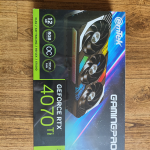 [미개봉]이엠텍 지포스 RTX 4070 Ti 12GB