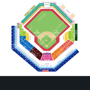 한국시리즈 3차전 삼성 vs 기아 sky 지정석