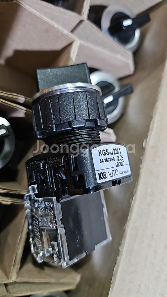 [케이지오토] 셀렉터 스위치 KGS-J2M1 10개새것--2