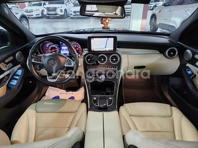 @17년식 C클래스(4세대) C200 AMG 라인 전--4